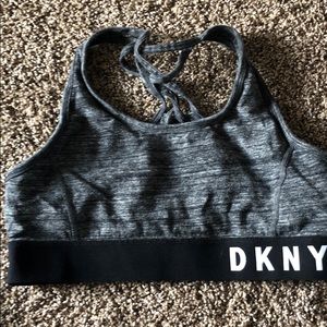 DKNY Sport sports bra gray L